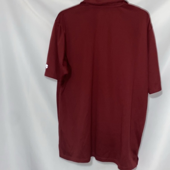 Champion Florida State Seminoles FSU MENS SIZE LARGE Red Polo Shirt clean EUC - Picture 12 of 13